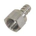 Derale Derale D65-98201 8AN Female x 0.37 in. Barb Swivel Fitting D65-98201